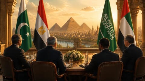 Four-Nation Foreign Ministers Hold Crucial Meeting in Cairo