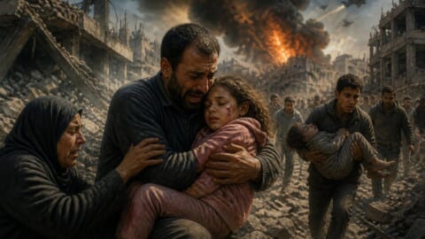 Four Palestinians, Including 8-Year-Old Girl, Killed in Israeli Strikes on Gaza