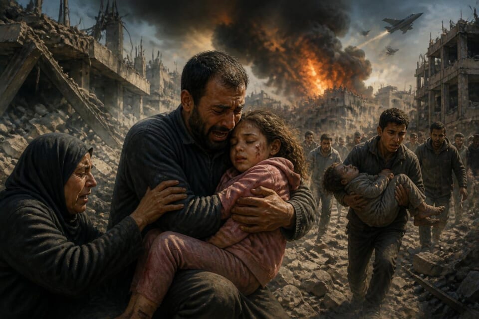 Four Palestinians, Including 8-Year-Old Girl, Killed in Israeli Strikes on Gaza
