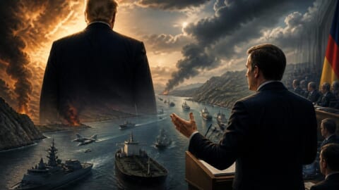 German minister blames Trump for Hormuz tensions