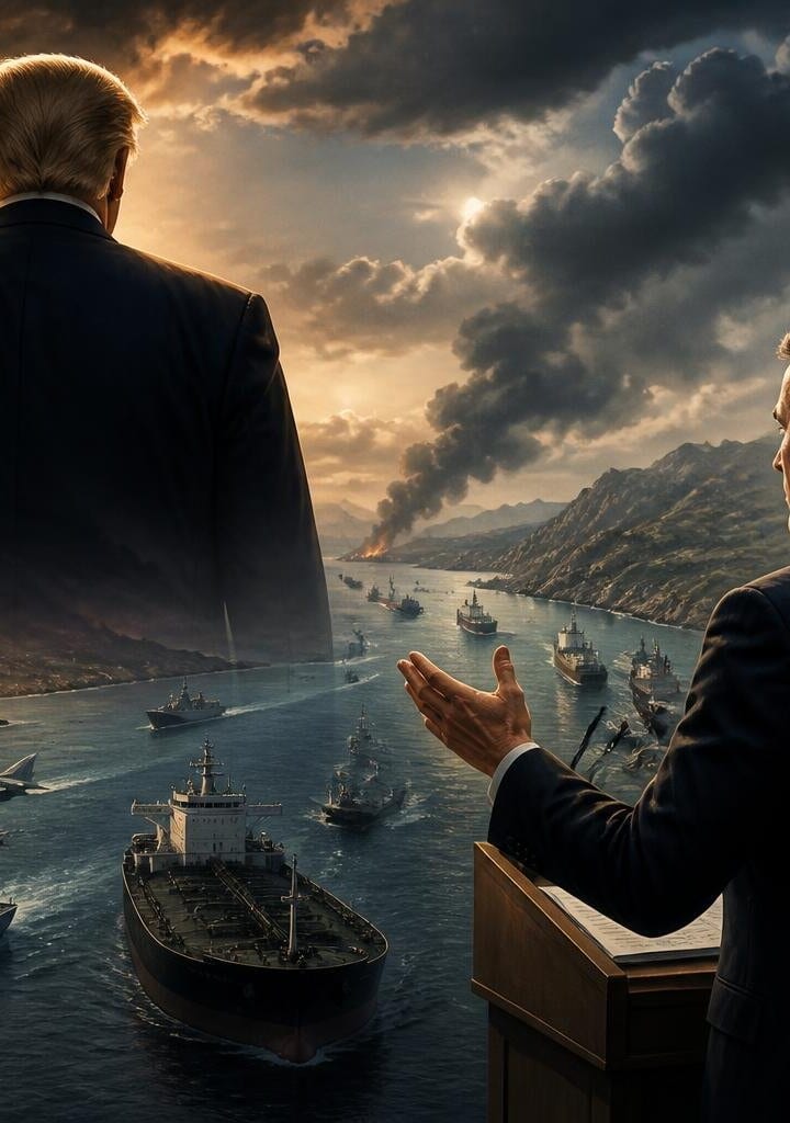 German minister blames Trump for Hormuz tensions