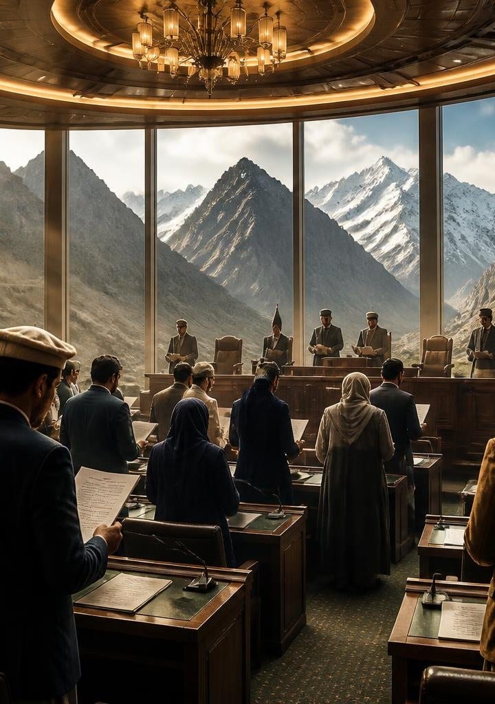 Gilgit-Baltistan Assembly members take oath of office