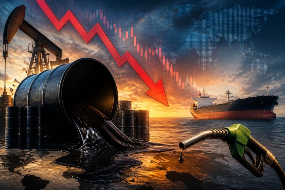 Global Oil Prices Decline in International Market