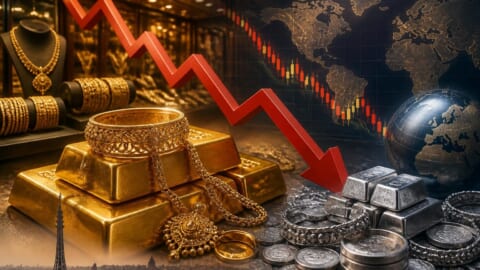 Gold and Silver Prices Decline in Local and International Markets