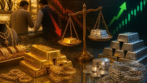 Gold Prices Plummet in Pakistan After Major International Market Drop