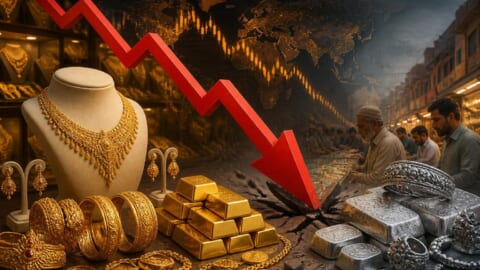 Gold prices decline in Pakistan on June 30
