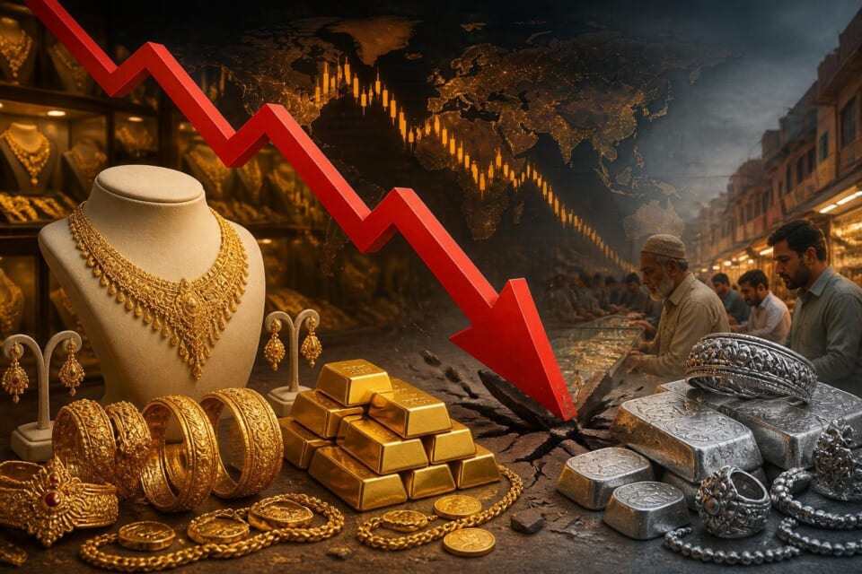 Gold prices decline in Pakistan on June 30
