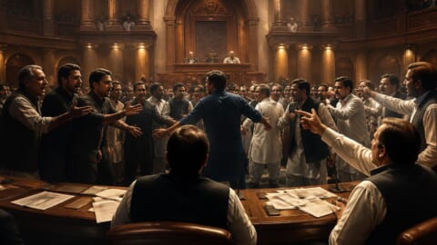 Government and Opposition Clash in Punjab Assembly