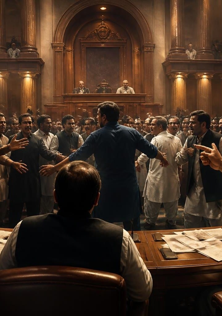 Government and Opposition Clash in Punjab Assembly