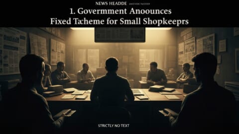 Government Announces Fixed Tax Scheme for Small Shopkeepers