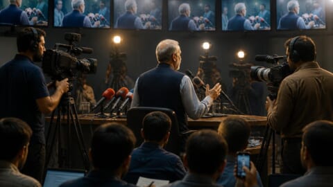 Hafiz Naeem holds live press conference