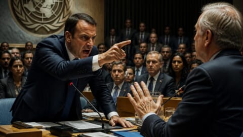 Heated Clash: Israeli Envoy Exchanges Bitter Words with UN Official