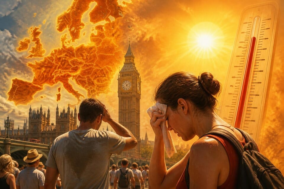 Heatwave hits Europe, UK faces extreme temperatures