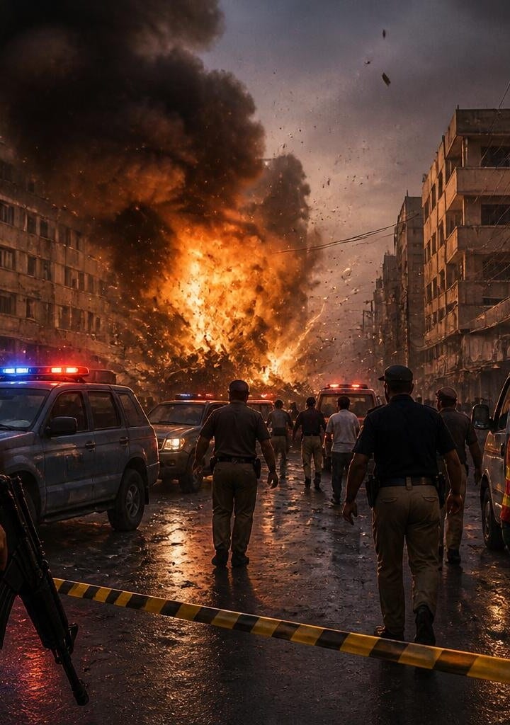 Heavy Firing and Explosion Reported in Karachi’s Gulistan-i-Jauhar