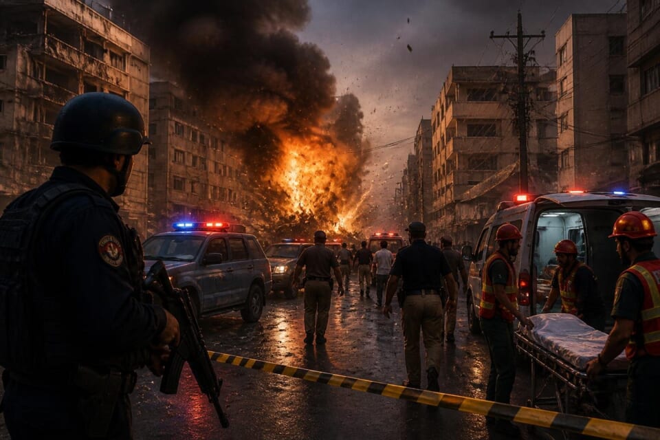 Heavy Firing and Explosion Reported in Karachi’s Gulistan-i-Jauhar