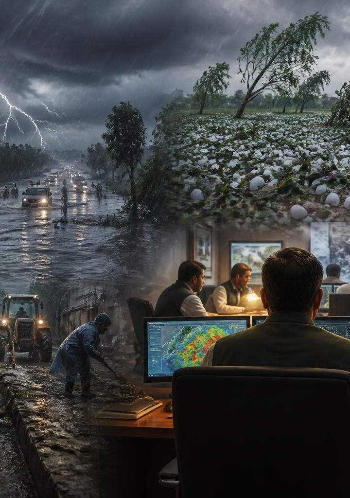 Heavy Rain & Hail Stone In Punjab | CM Orders Immediate Action