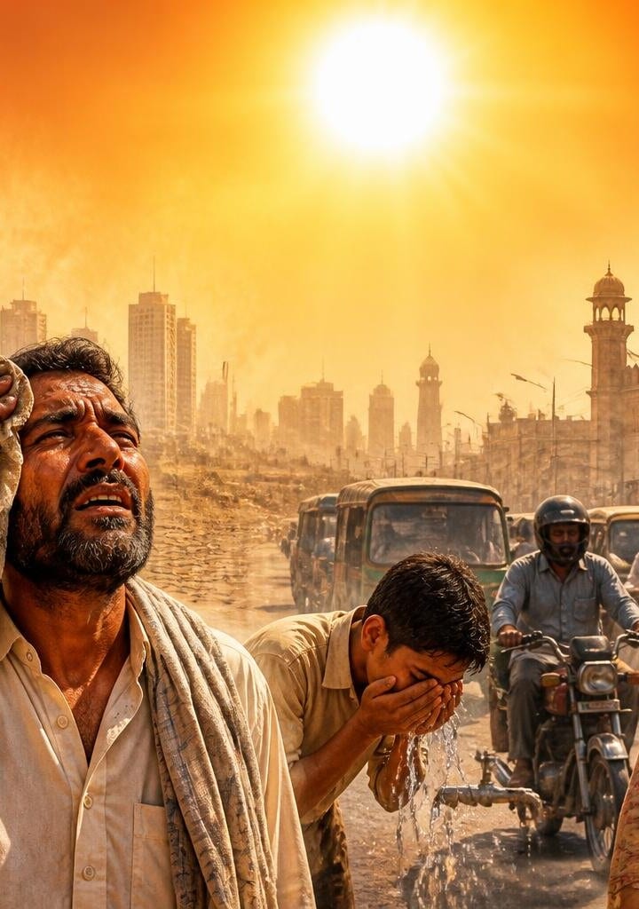 Hot and Dry Weather Forecast Across Most of Pakistan