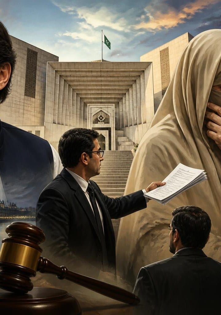 Imran Khan, Bushra Bibi challenge £190 million case verdict in Supreme Court