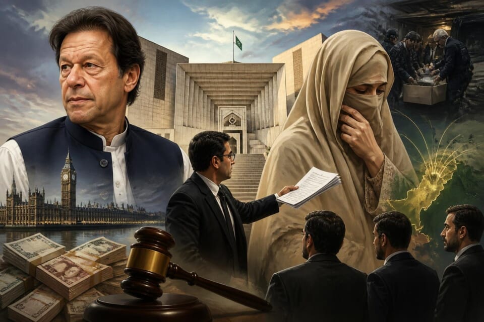 Imran Khan, Bushra Bibi challenge £190 million case verdict in Supreme Court