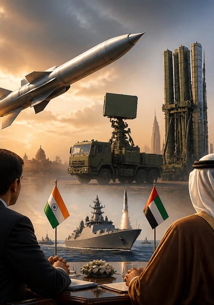 India in Talks with UAE to Sell BrahMos and Akashteer Defence Systems