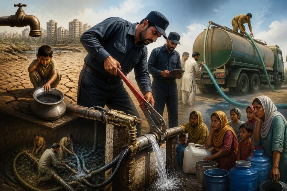 Initiative Launched to Combat Water Theft in Karachi Amidst Ongoing Crisis