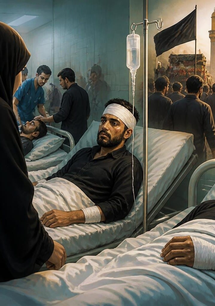 Injured Muharram Azadars Receive Government-Funded Treatment