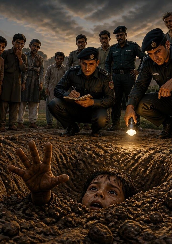 Investigation underway in Sargodha after child allegedly buried alive