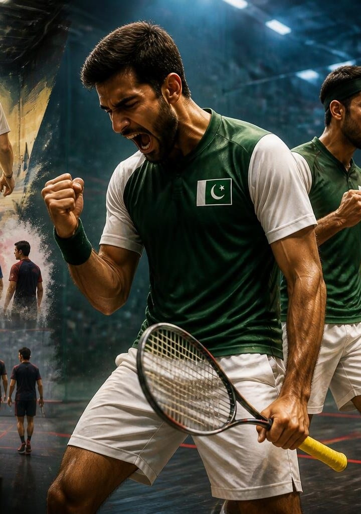 Iqbal and Zaman Storm into Asian Doubles Squash Final
