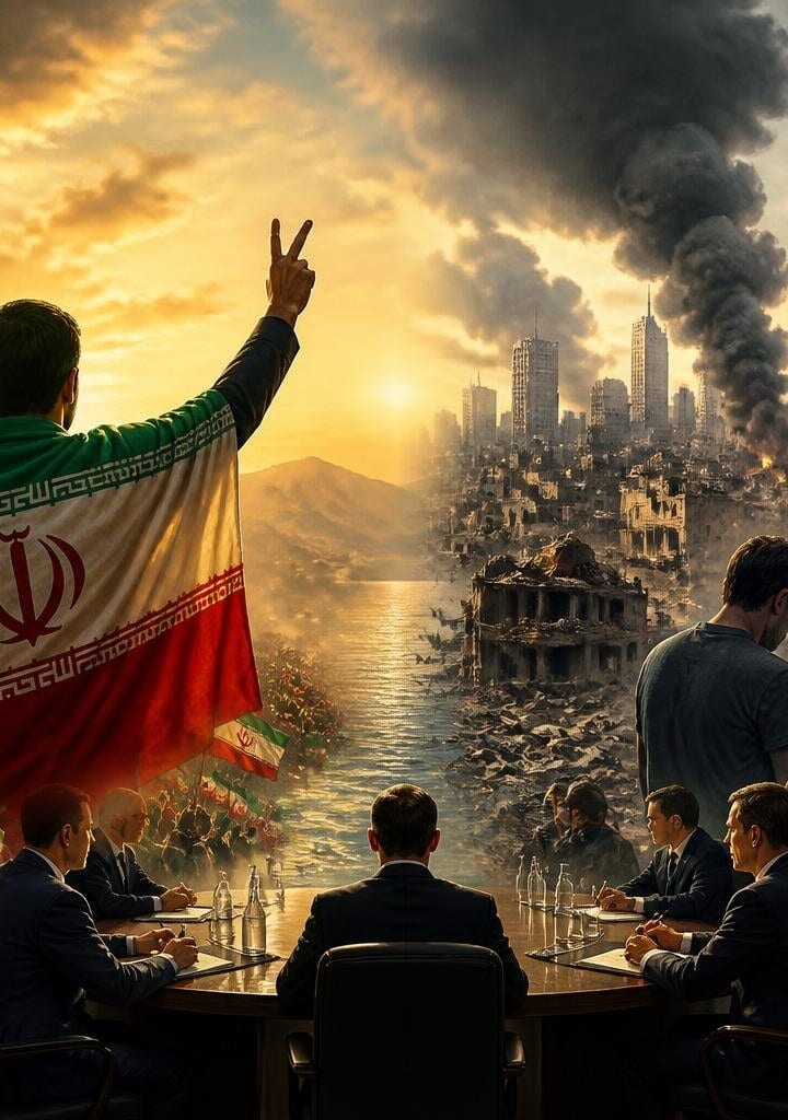 Iran claims victory over US; Israeli public concedes war win.