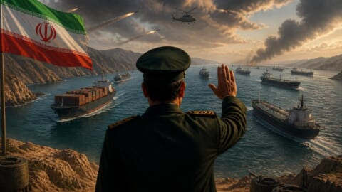 Iran closes Strait of Hormuz