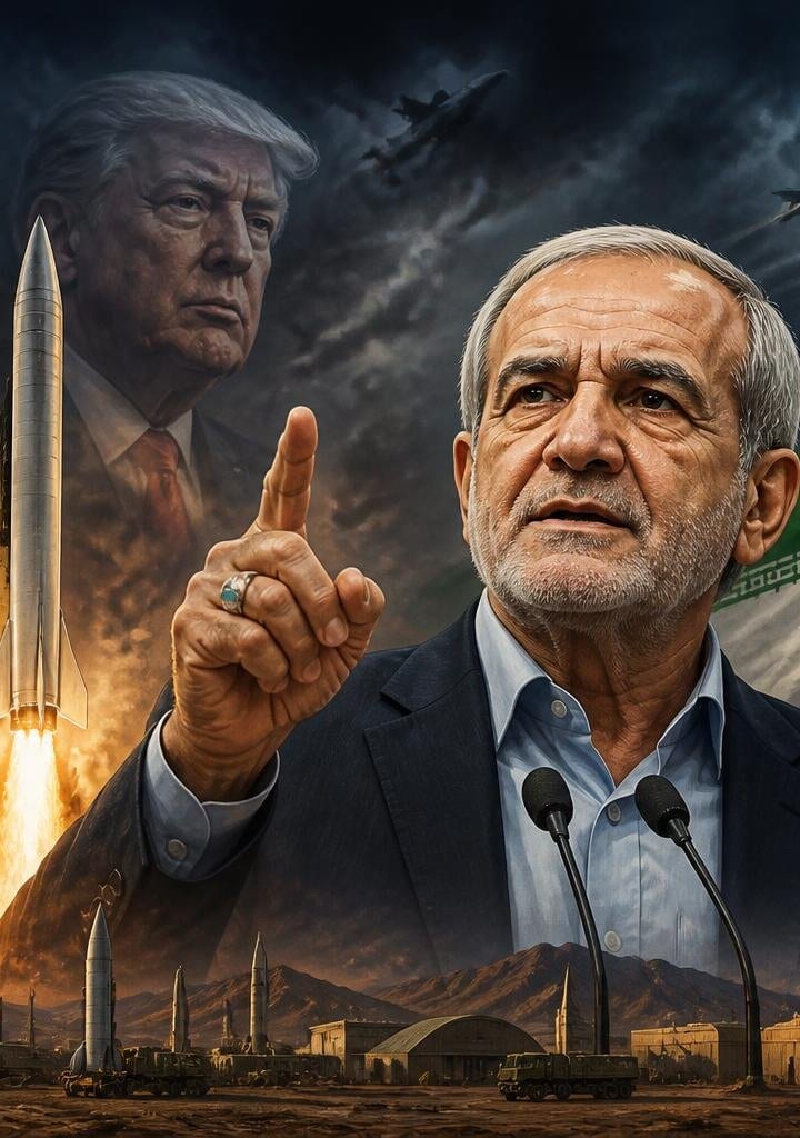 Iran’s missile program is a deterrent against US, Israel, says President Pezeshkian