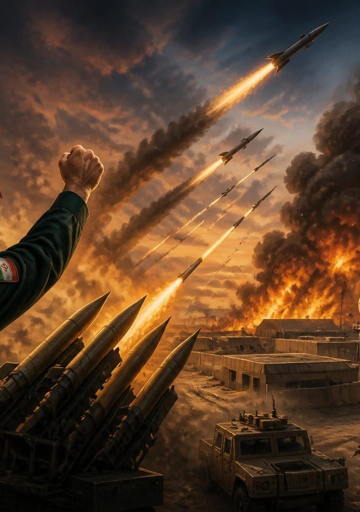 Iran’s Revolutionary Guards Claim Retaliatory Strikes on US Military Positions