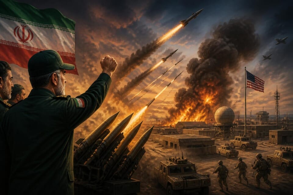 Iran’s Revolutionary Guards Claim Retaliatory Strikes on US Military Positions