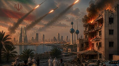 Iran Strikes Bahrain and Kuwait; Residential Buildings Damaged