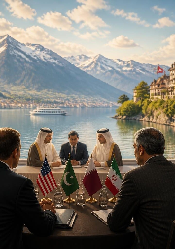 Iran, US Begin Technical Talks in Switzerland with Pakistani, Qatari Mediation