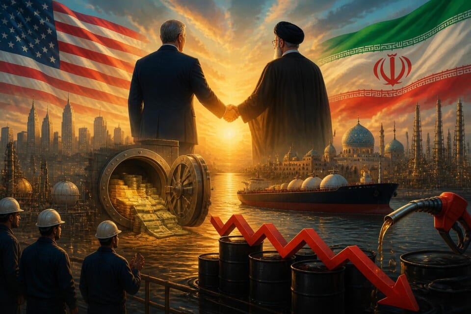 Iran-US Negotiations Lead to Released Assets and Falling Global Oil Prices