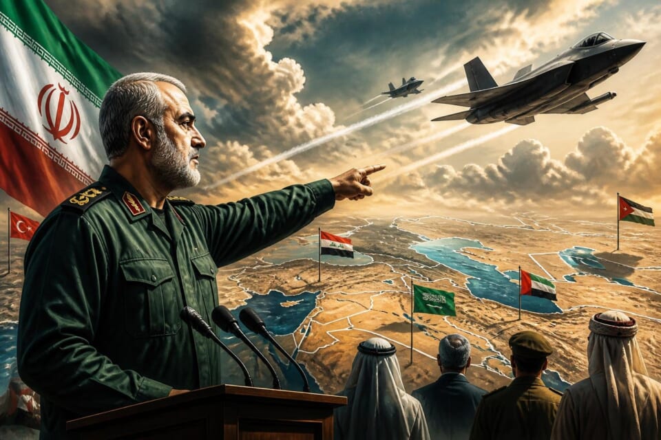 Iran Warns Against Israeli Military Flights in Neighbouring Airspace