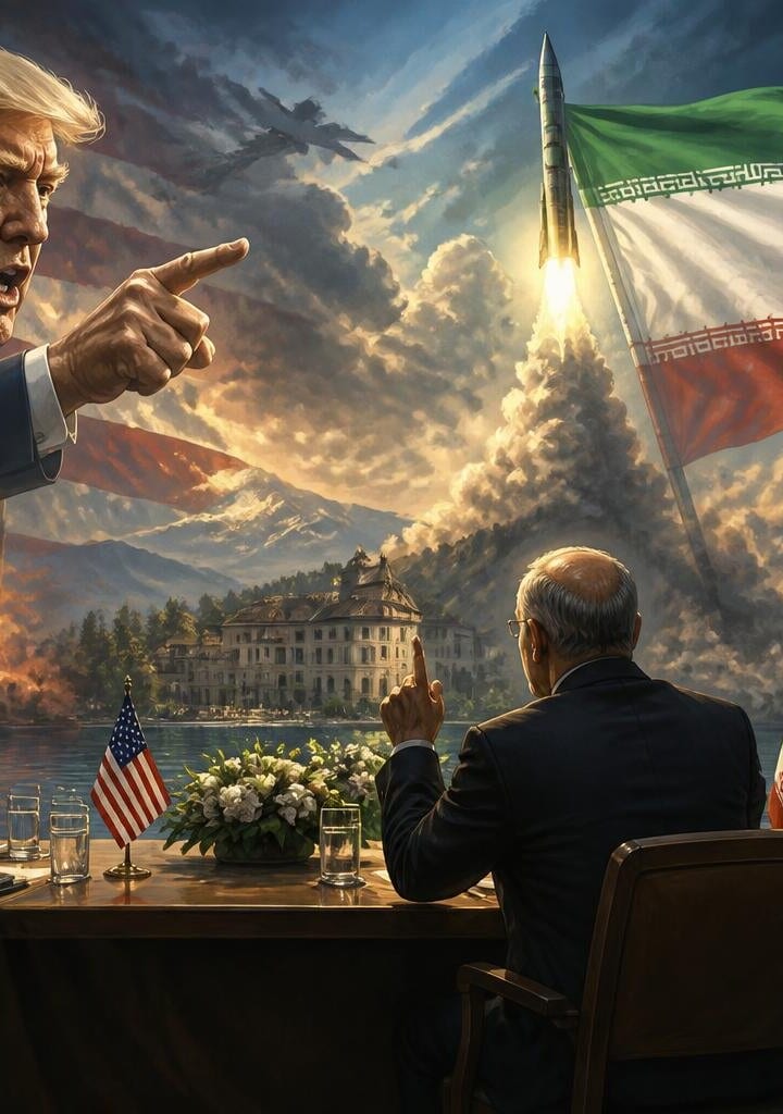 Iran warns Trump after threats during talks