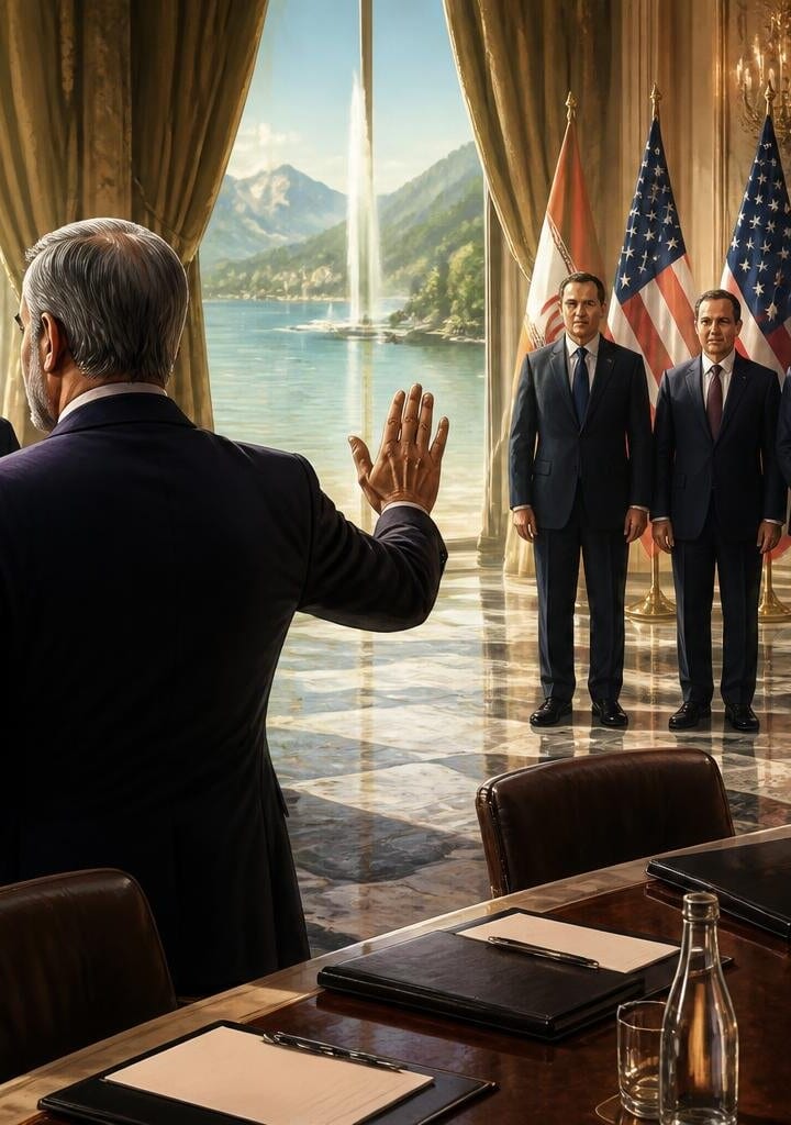 Iranian delegation refuses photo with US delegation