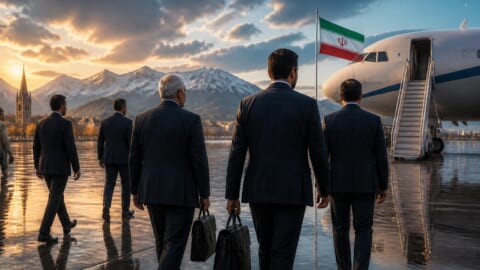 Iranian delegation returns after completing talks in Switzerland.