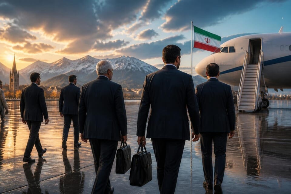 Iranian delegation returns after completing talks in Switzerland.