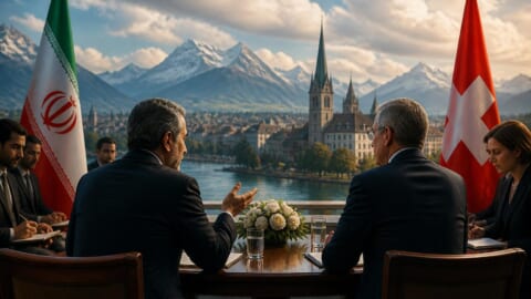 Iranian FM Araghchi Meets Swiss Officials