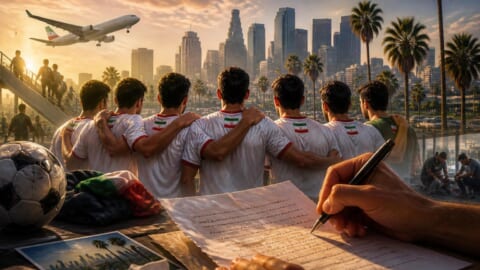 Iranian Football Team’s Emotional Letter Goes Viral from Los Angeles.