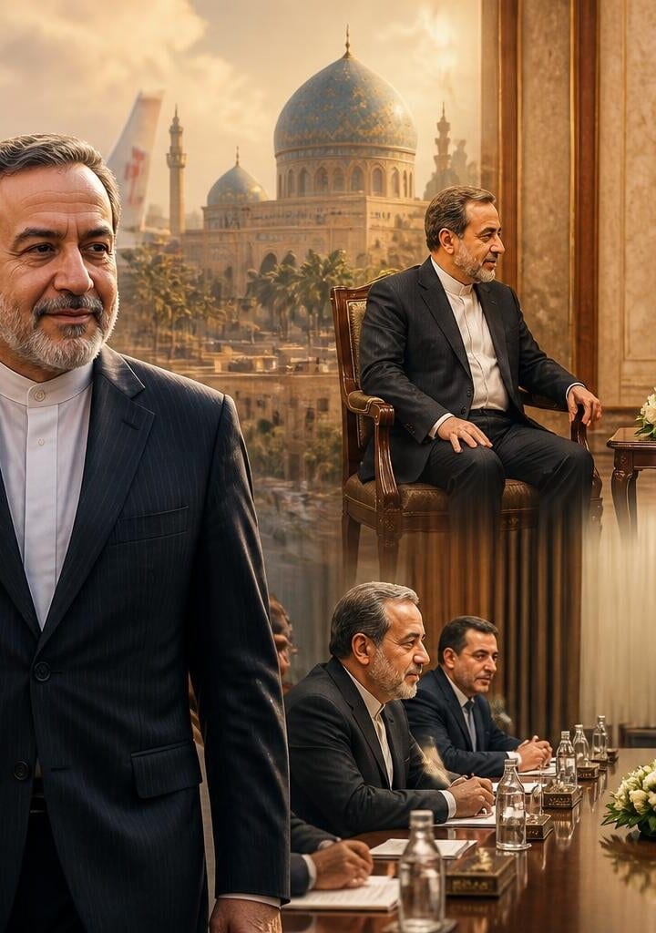 Iranian Foreign Minister Abbas Araghchi Visits Iraq for High-Level Meetings