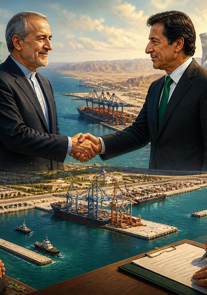 Iranian President States Pakistan to Get Control of Chabahar Port