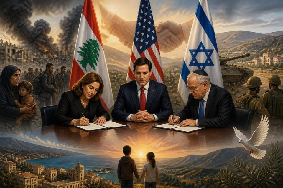 Israel and Lebanon Sign US-Mediated Framework Peace Agreement