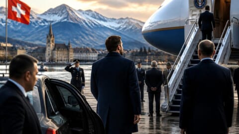 JD Vance arrives in Switzerland for high-level talks