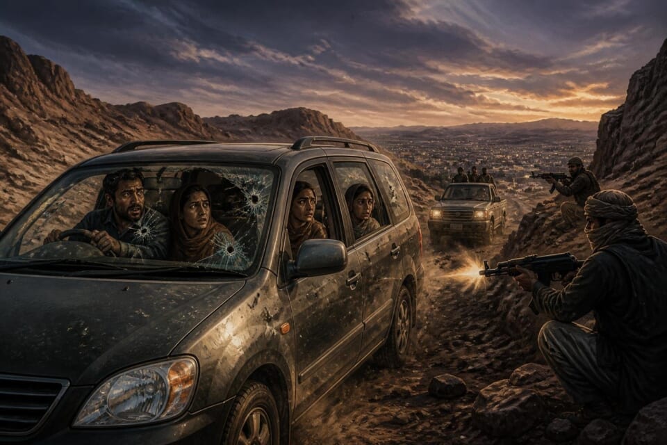 Karachi Family Fired Upon Near Quetta After Losing Their Way