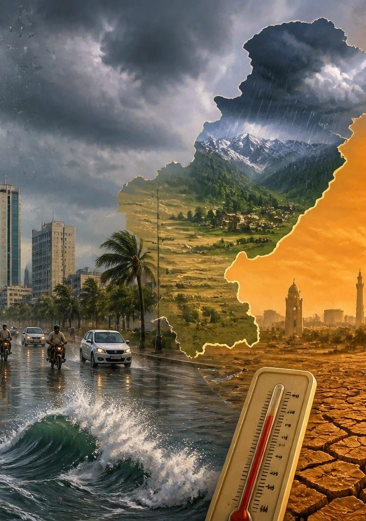 Karachi to Remain Humid with Chances of Light Drizzle