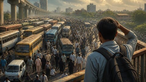 Karachi transport strike enters third day amid deadlock.